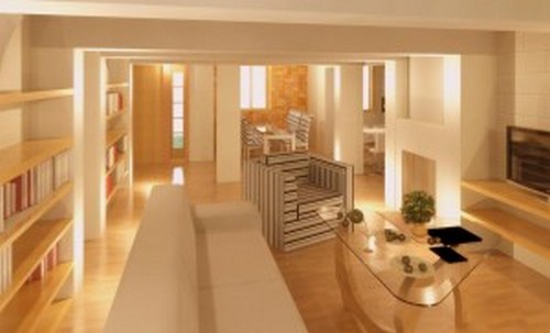 עיצוב פנים פנטהאוז מעצבת פנים במרכז